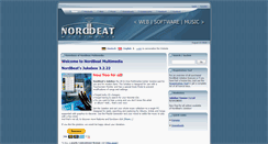 Desktop Screenshot of nordbeat.com